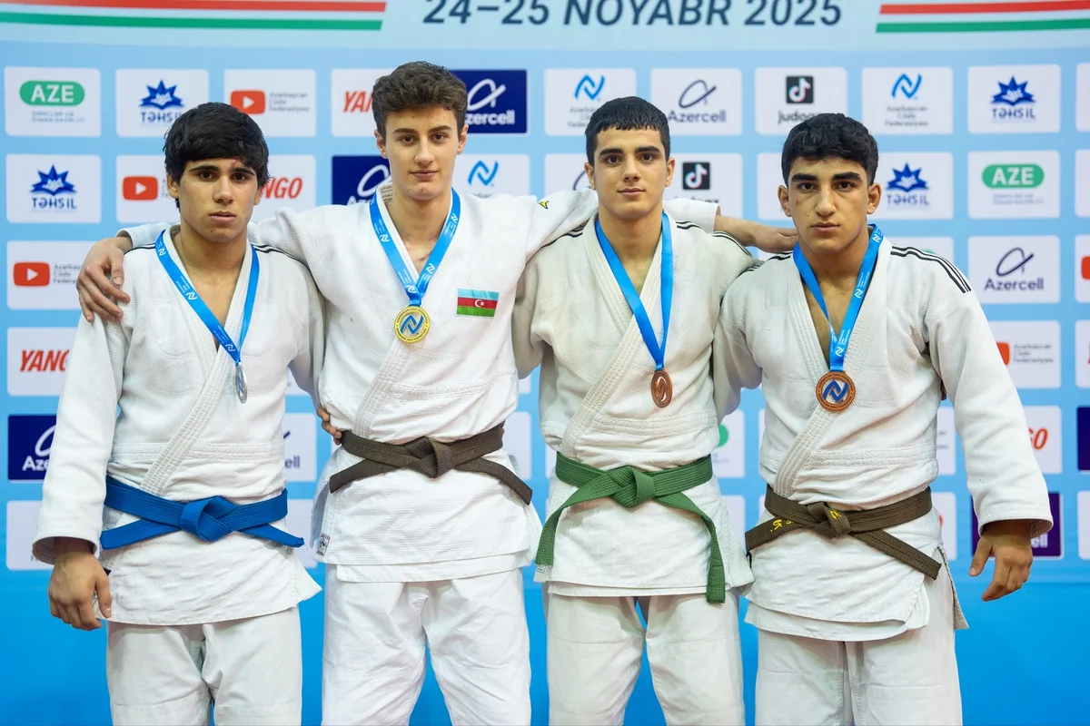 Cüdo üzrə U-17 yeniyetmələr arasında Liqa yarışına yekun vurulub