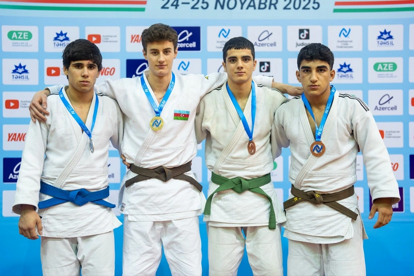 Cüdo üzrə U-17 yeniyetmələr arasında Liqa yarışına yekun vurulub