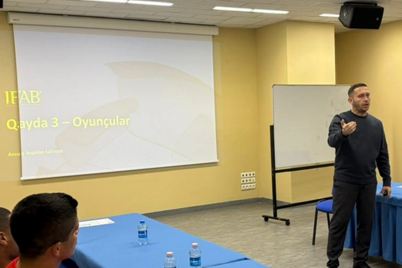 Araz-Naxçıvanın əsas komandası üçün hakimlik məsələləri ilə bağlı seminar təşkil olunub