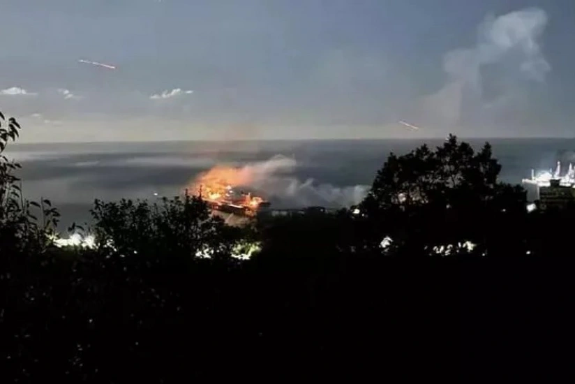 СМИ: ВСУ повредили нефтяной терминал РФ в Новороссийске