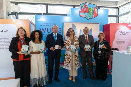 Beynəlxalq təşkilatlar və diplomatlar WUF13-ə hazırlıq və fəaliyyət planları barədə məlumatlandırılıb