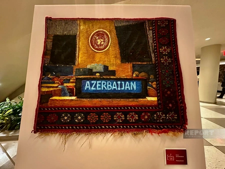 Exhibition 'Second Life of Azerbaijani Carpets' opens at UN headquarters
