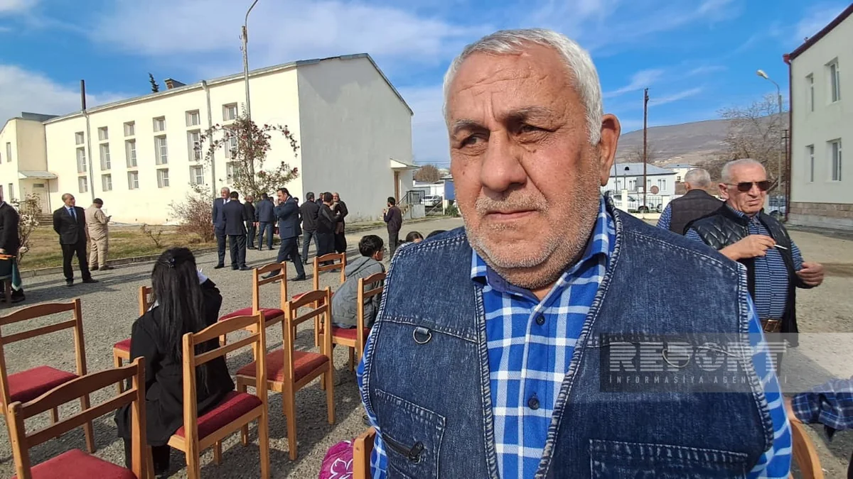 Təzəbinə sakini: Kənddə ziyarət etdiyim ilk yer şəhid qardaşımın məzarı oldu
