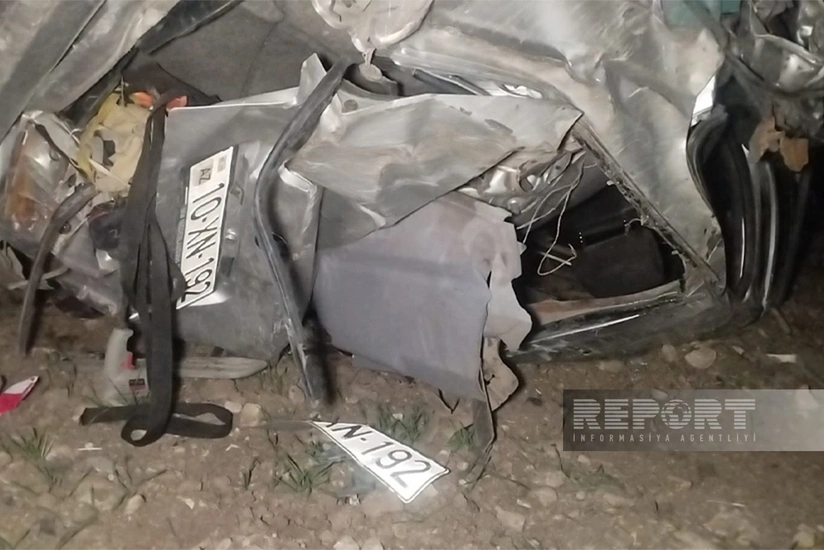 Oğuzda avtomobil idarəetmədən çıxaraq aşıb, ölən və xəsarət alanlar var