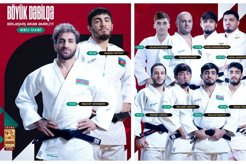 Əbu-Dabidəki Böyük Dəbilqədə iştirak edəcək Azərbaycan cüdoçuları açıqlanıb