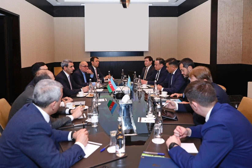 Qazaxıstan məhsulları Bakı Limanından Türkiyə və dünya bazarlarına nəql ediləcək