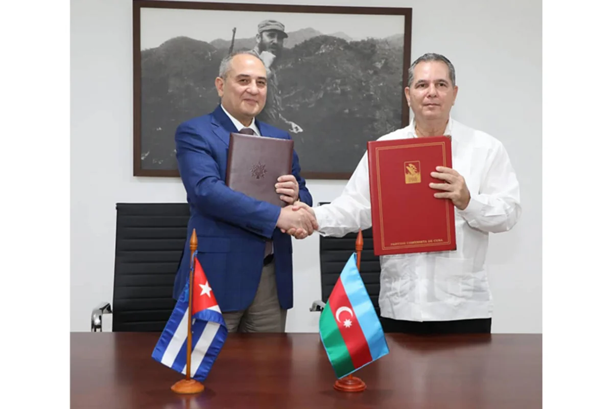 YAP və Kuba Kommunist Partiyası əməkdaşlıq haqqında saziş imzalayıb