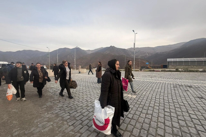 Another group of former IDPs leaves for Azerbaijan's Kalbajar