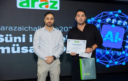 Araz AI Challenge - 2025 müsabiqəsinin qalibləri mükafatlandırıldı