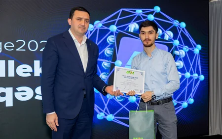 Araz AI Challenge - 2025 müsabiqəsinin qalibləri mükafatlandırıldı