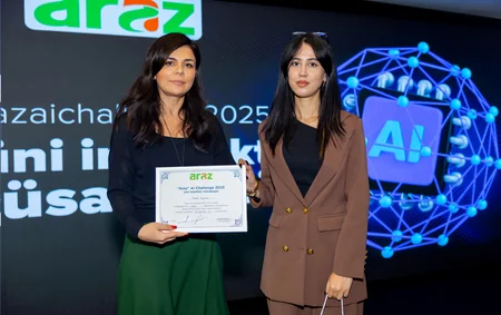Araz AI Challenge - 2025 müsabiqəsinin qalibləri mükafatlandırıldı
