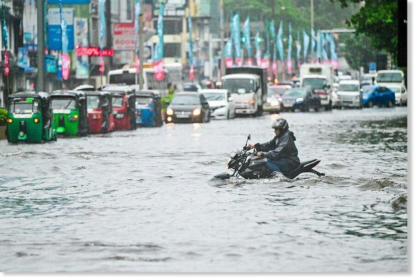 Ливни в Шри-Ланке унесли жизни свыше 30 человек