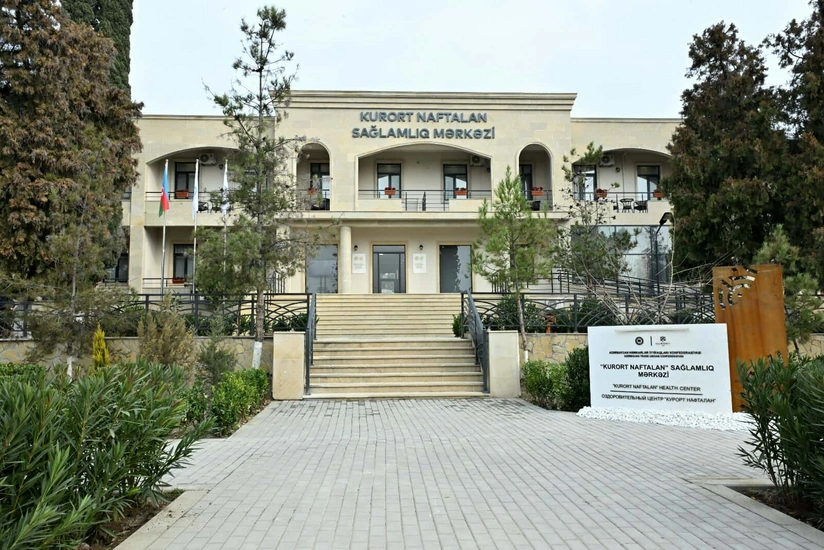 Kurort Naftalanda şərait yaxşılaşdırılıb