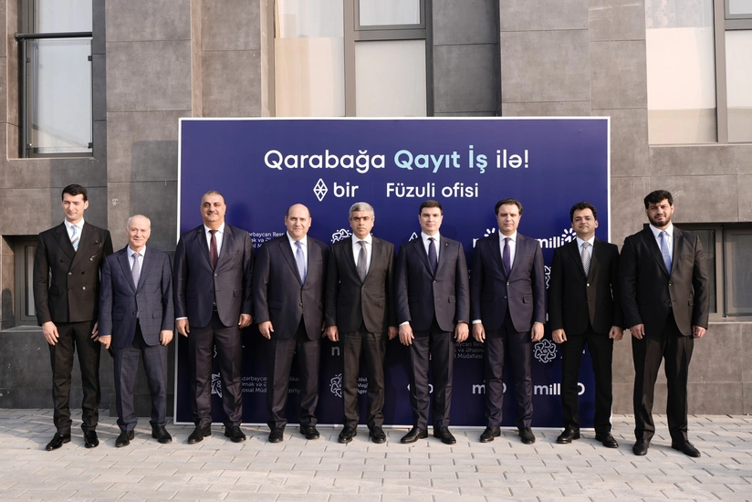 Füzulidə m10 və Milliön Telesatış mərkəzi istifadəyə verilib