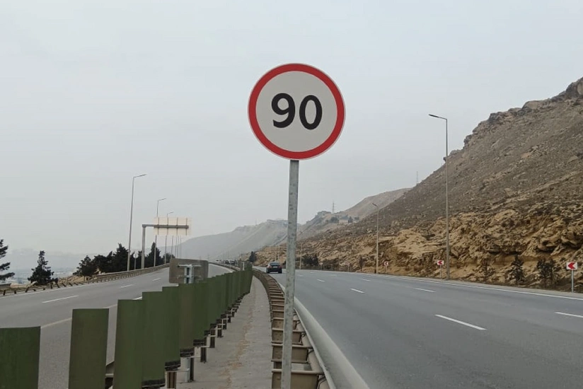 Şamaxinkadan Lökbatan dairəsinədək sürət həddi endirilib