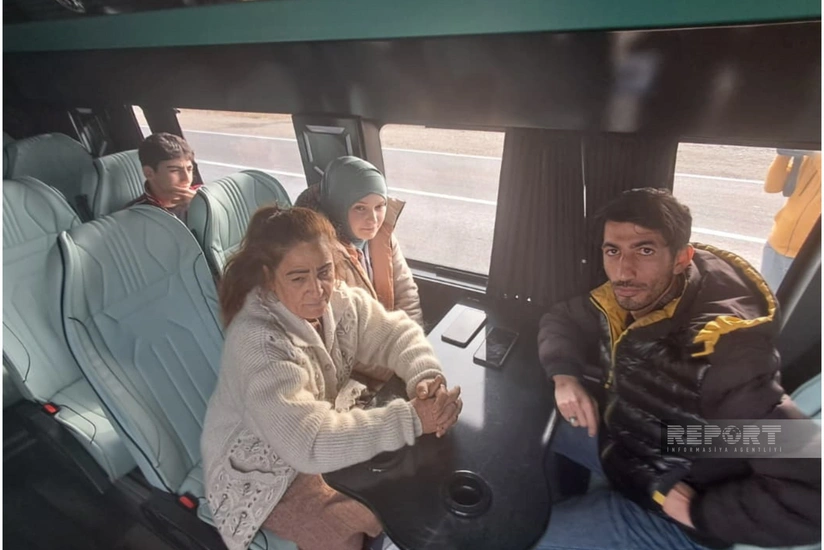 Növbəti köç karvanı Qırmızı Bazar qəsəbəsinə çatıb - YENİLƏNİB