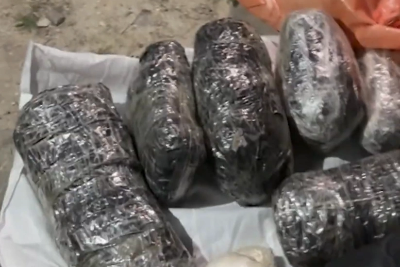 Qaradağda kuryerdən 10 kiloqramdan artıq narkotik aşkarlanıb