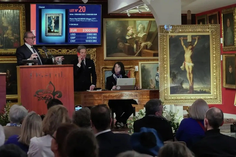 Картина Рубенса Христос на кресте продана на аукционе за €2,3 млн