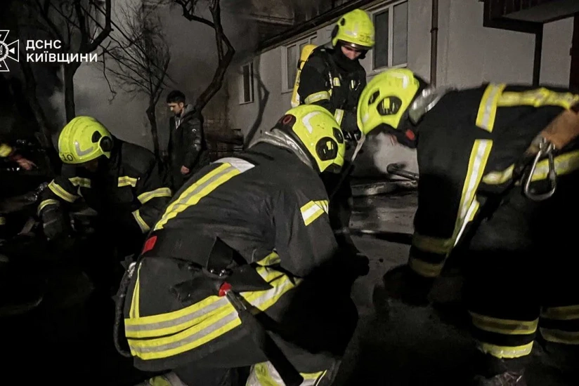 Россия атаковала Киевскую область дронами, один человек погиб, шестеро ранены