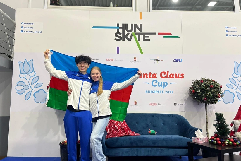 Azərbaycanın buzüstü rəqs cütlüyü dünya çempionatına vəsiqə qazanıb