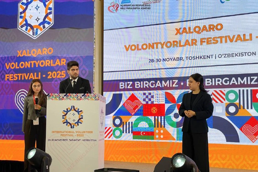 Azərbaycanın paralimpiya çempionu Özbəkistanda keçirilən festivalda iştirak edib