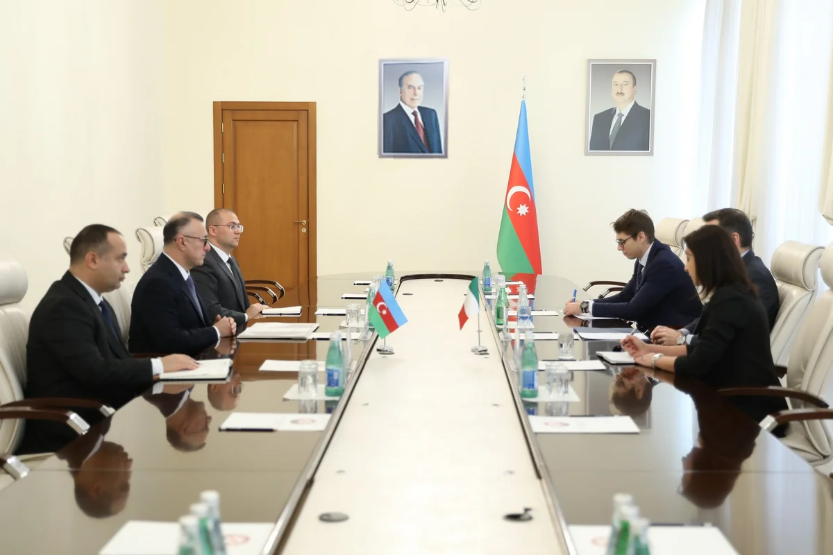 Azərbaycan və İtaliya arasında səhiyyə sahəsində əməkdaşlıq müzakirə olunub