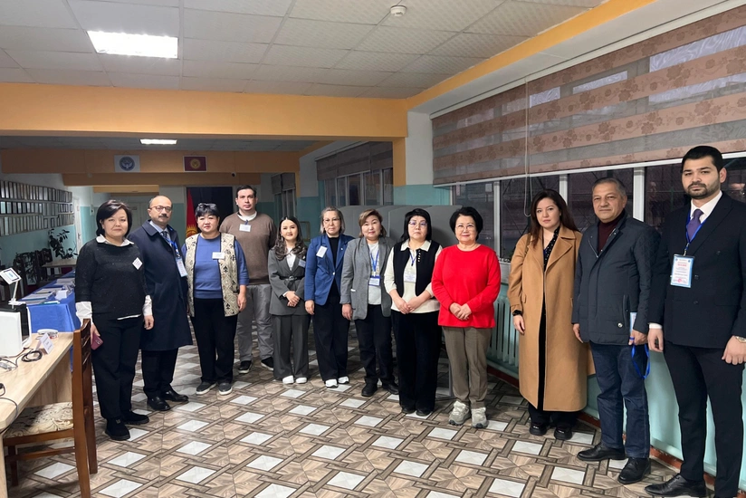 TÜRKPA Beynəlxalq Seçki Müşahidə Missiyası Qırğızıstanda monitorinq keçirib