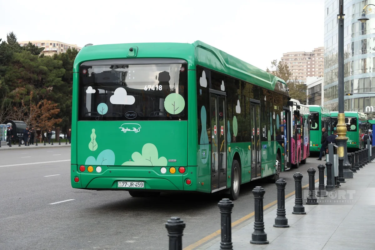 AYNA: 12 nömrəli marşrutda istismar olunan avtobuslar yenilənir