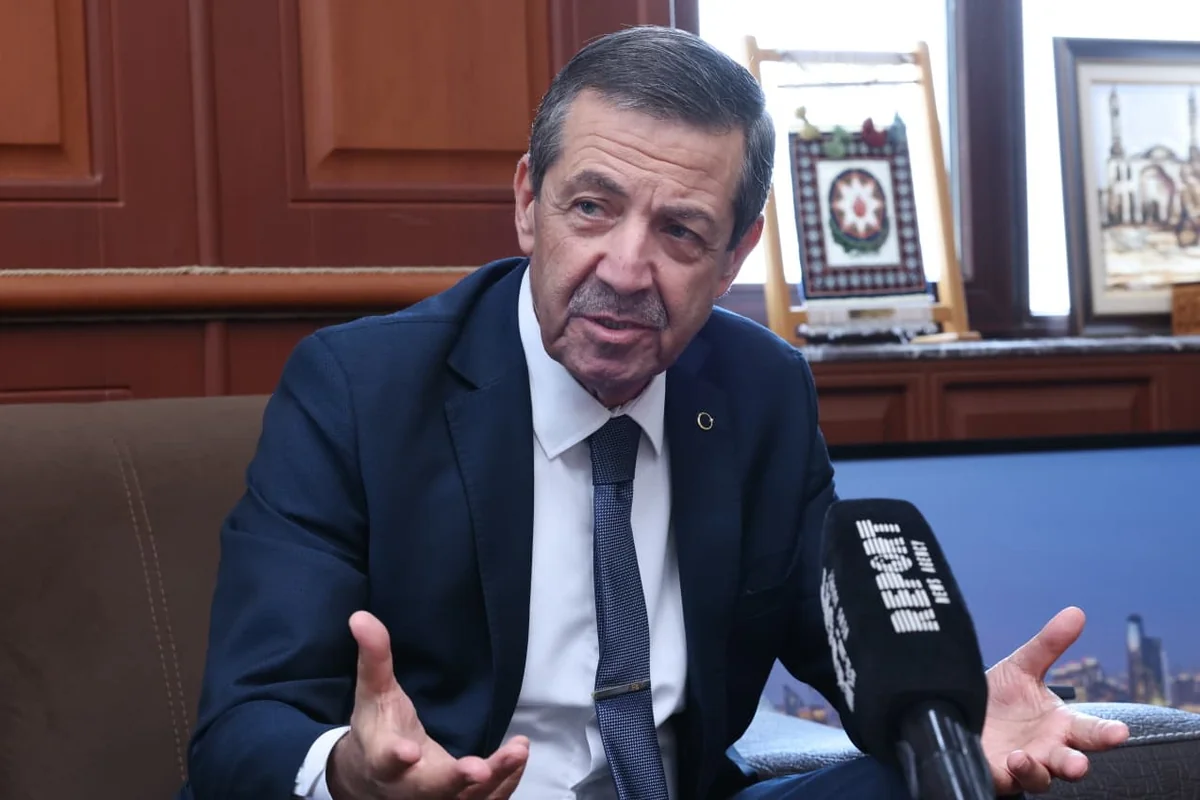 FM: Azerbaijani President's positive approach to Northern Cyprus empowers Turkish Cypriots