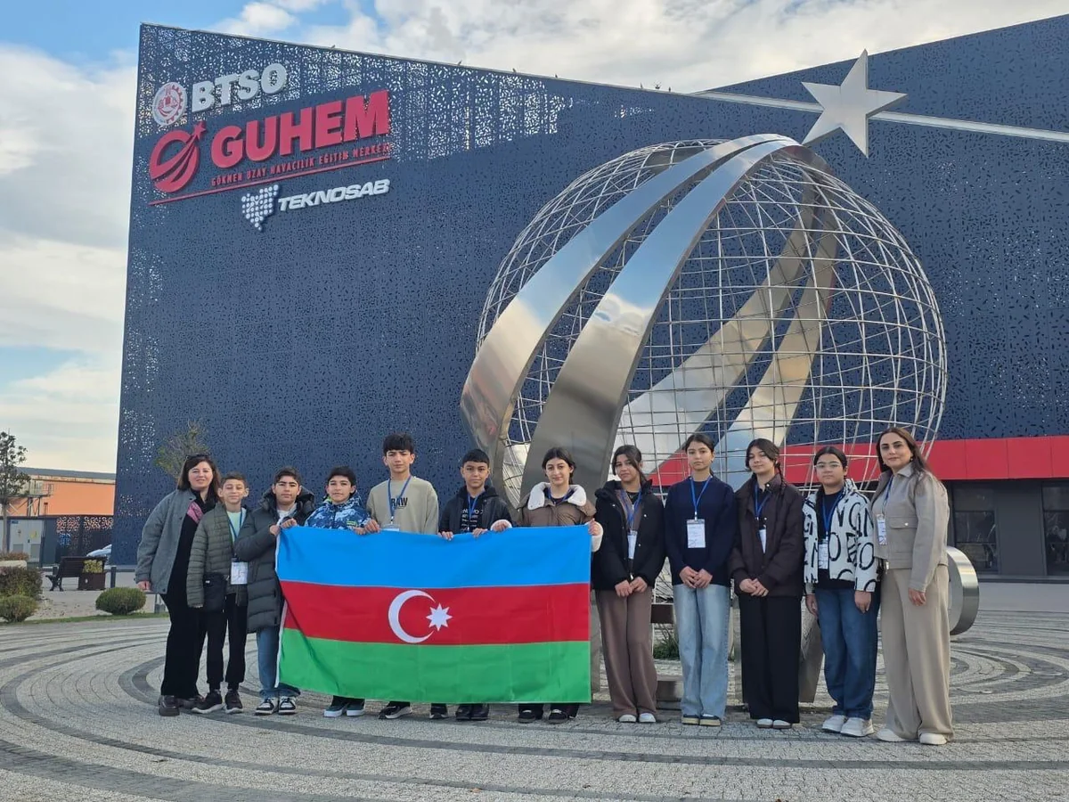 Şəhid övladları Türkiyənin GUHEM mərkəzində qış düşərgəsində iştirak ediblər
