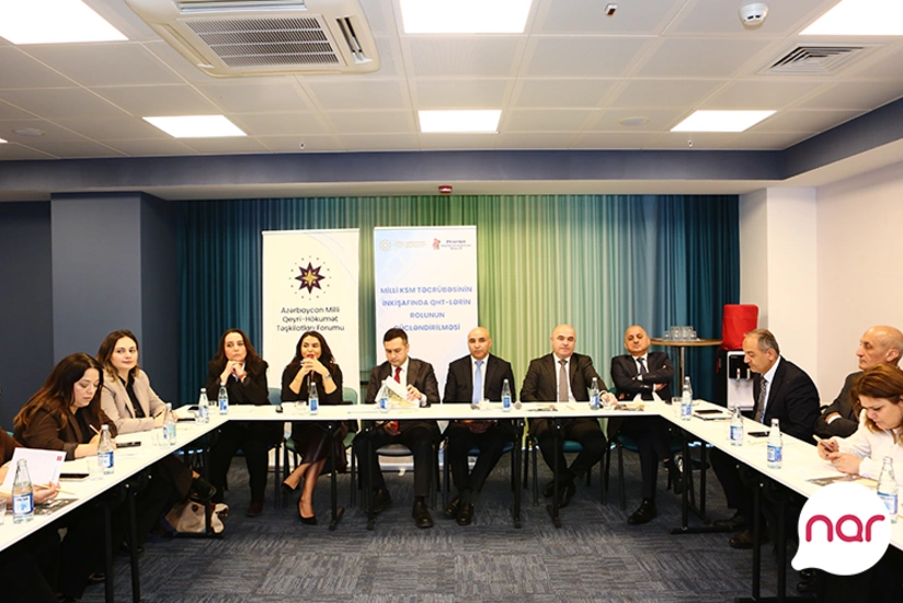 Nar QHT-lərlə KSM sahəsində əməkdaşlığın gücləndirilməsinə dəstək verir