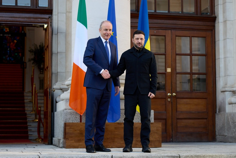 Зеленский обсудил с Ирландией использование замороженных активов РФ