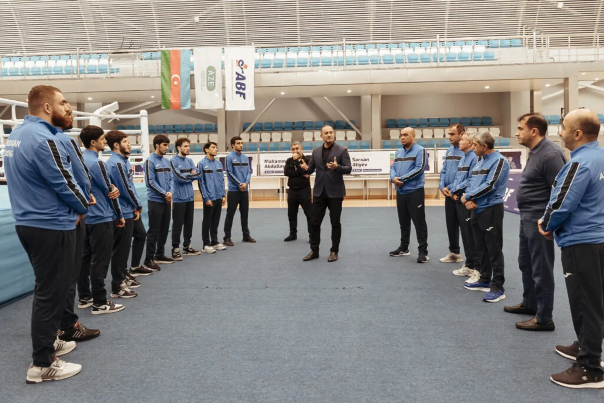 Azərbaycan Boks Federasiyasının rəhbərliyi dünya çempionatından öncə milli üzvləri ilə görüşüb
