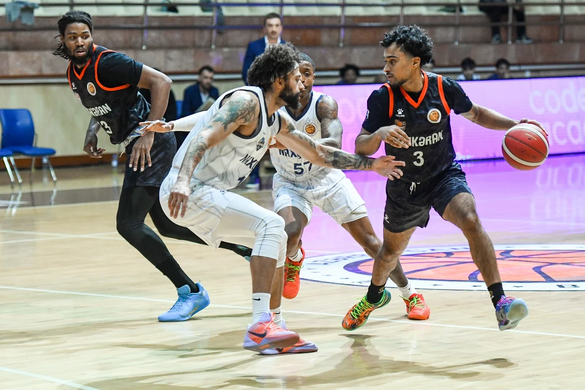 Azərbaycan Basketbol Liqasının VIII turunda Naxçıvan Lənkərana qalib gəlib