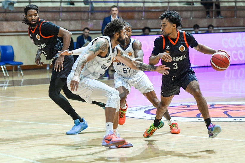 Azərbaycan Basketbol Liqasının VIII turunda Naxçıvan Lənkərana qalib gəlib