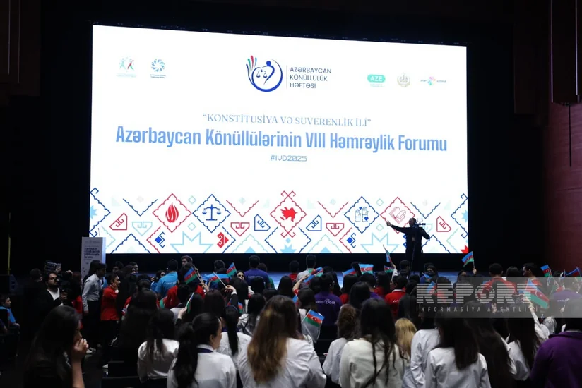 Ð ÐÐ°ÐºÑ Ð¿ÑÐ¾ÑÐ¾Ð´Ð¸Ñ VIII Ð¤Ð¾ÑÑÐ¼ ÑÐ¾Ð»Ð¸Ð´Ð°ÑÐ½Ð¾ÑÑÐ¸ Ð°Ð·ÐµÑÐ±Ð°Ð¹Ð´Ð¶Ð°Ð½ÑÐºÐ¸Ñ Ð²Ð¾Ð»Ð¾Ð½ÑÐµÑÐ¾Ð²