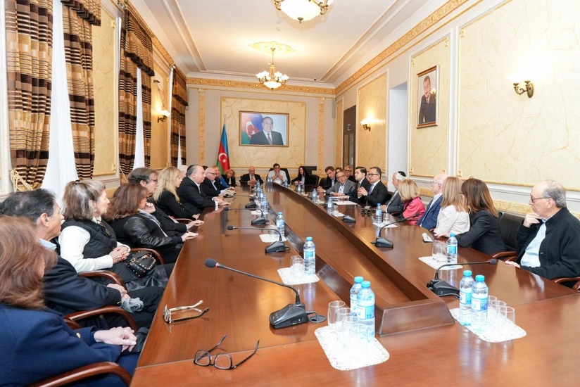 Ramin Məmmədov ABŞ-nin Etnik Anlaşma Fondunun prezidenti ilə görüşüb