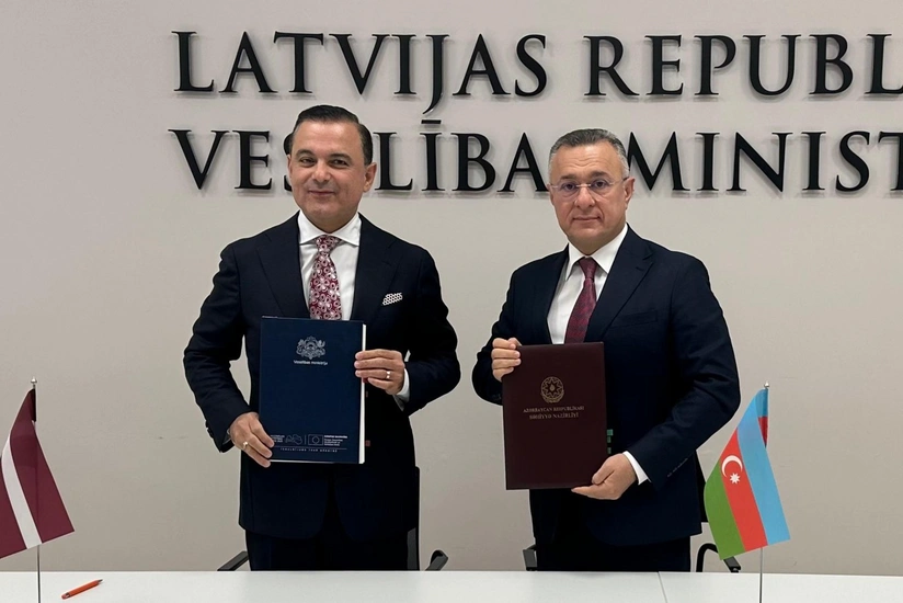 Azərbaycan və Latviya arasında səhiyyə sahəsində əməkdaşlıq sazişi imzalanıb