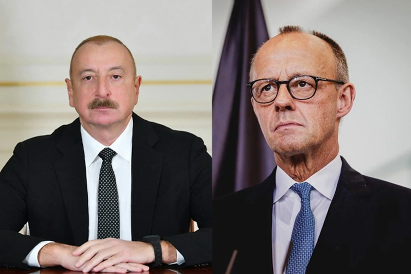 Фридрих Мерц и президент Ильхам Алиев обменялись приглашениями о взаимных визитах