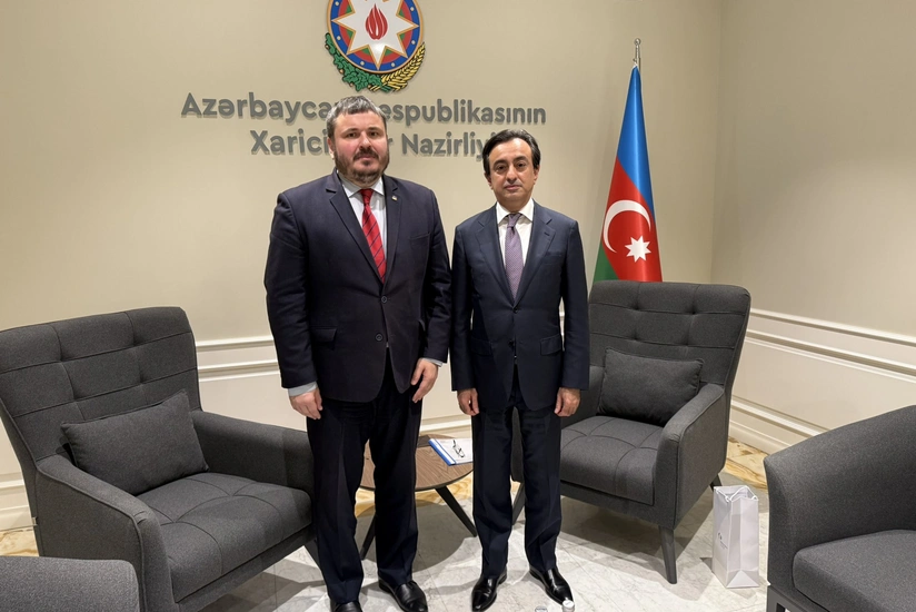Ukrainian and Azerbaijani diplomats discuss deepening relations between Kyiv and Baku