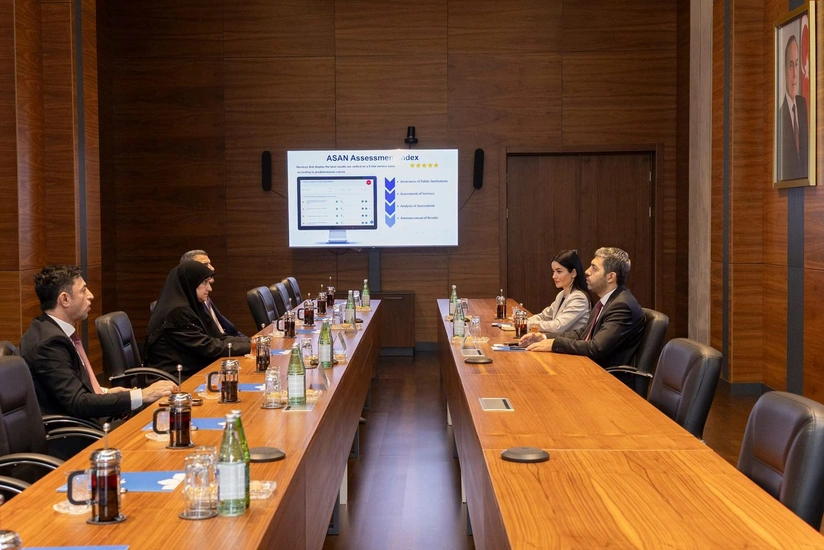 İraqın rabitə naziri ASAN xidmətin fəaliyyəti ilə tanış olub