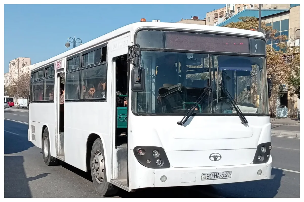 Bakıda 36 nömrəli marşrut üzrə avtobuslar qismən yenilənəcək