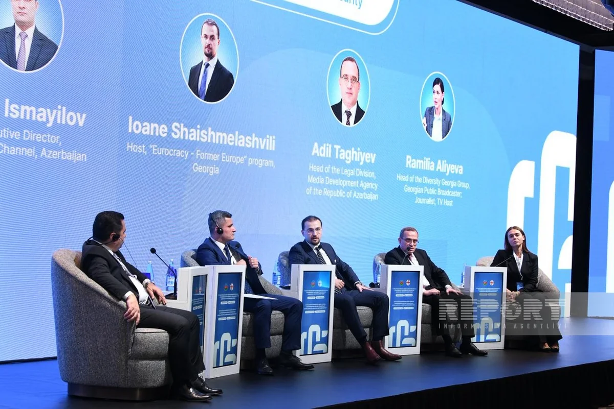 Azərbaycan-Gürcüstan Media Forumunda media ekosisteminin gücləndirilməsi müzakirə olunub