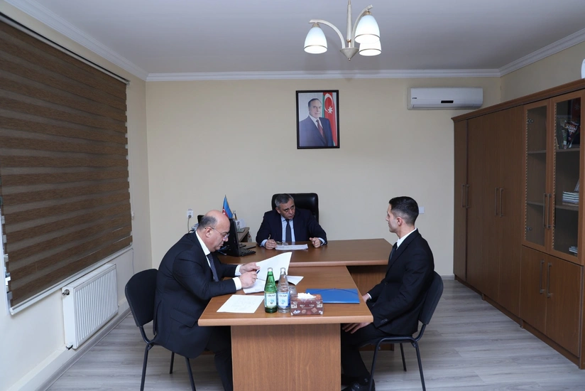 Mürsəl İbrahimov Xaçmazda vətəndaşları qəbul edib