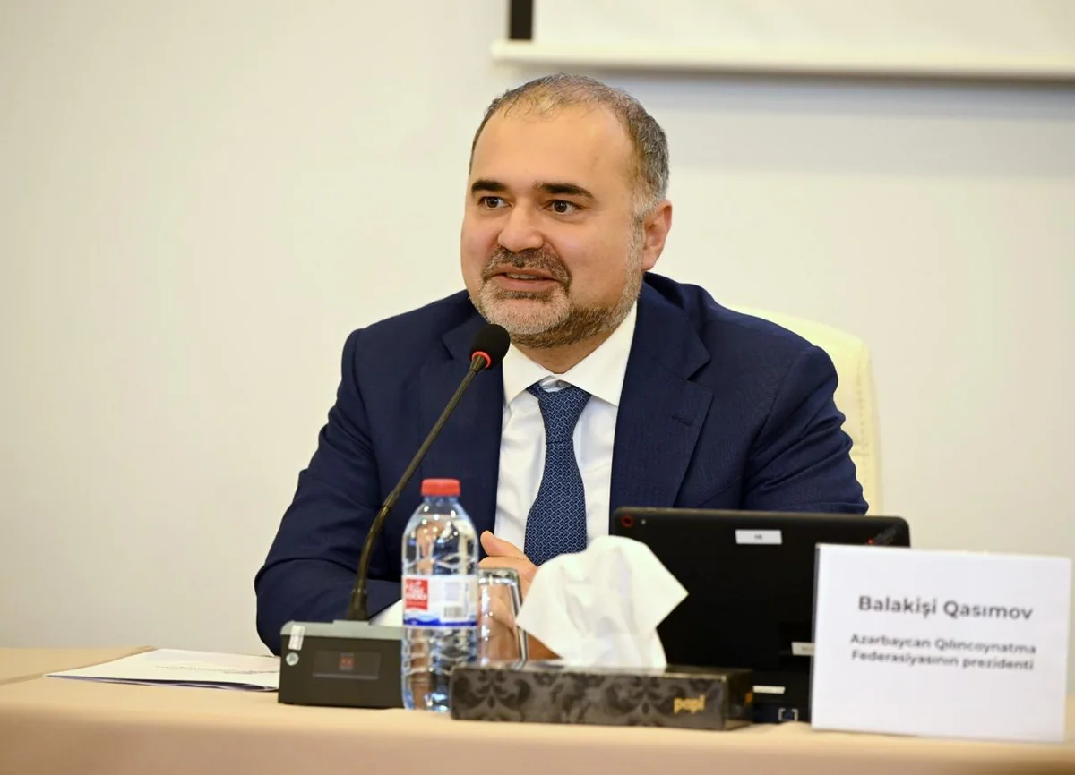 Balakişi Qasımov yenidən Azərbaycan Qılıncoynatma Federasiyasının prezidenti seçilib