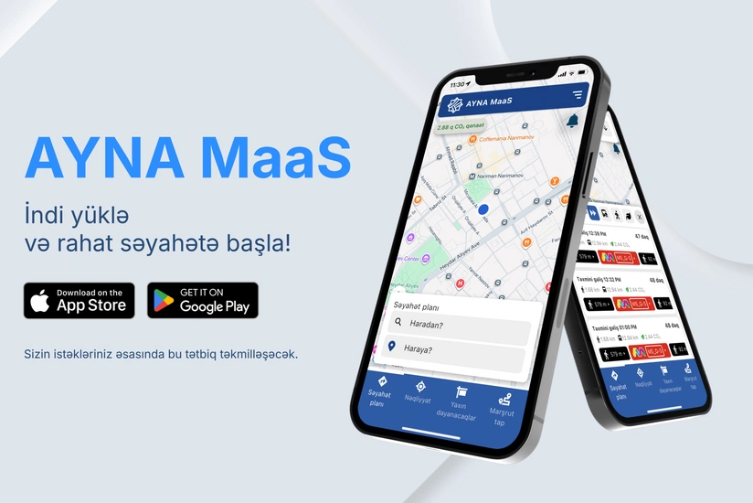 Azərbaycanda nəqliyyatda mobillik həlli tətbiqi istifadəyə verilib