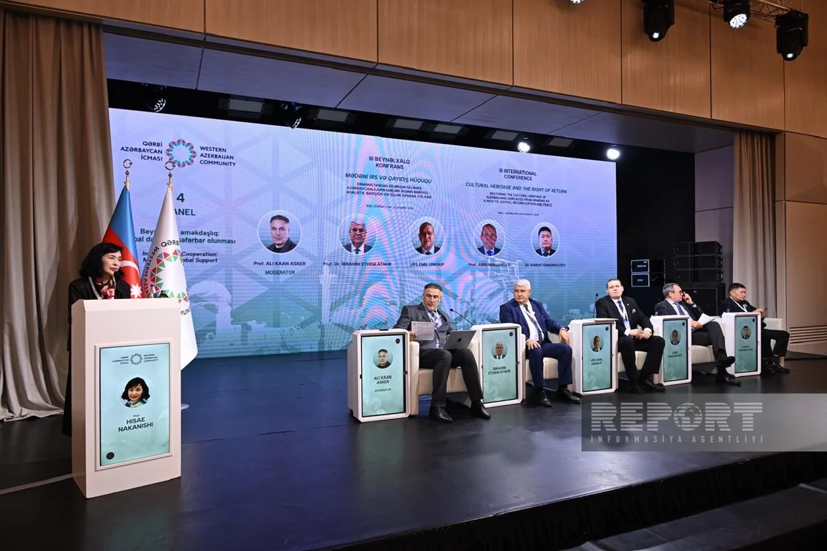 III beynəlxalq konfrans çərçivəsində beynəlxalq əməkdaşlıq müzakirə olunub