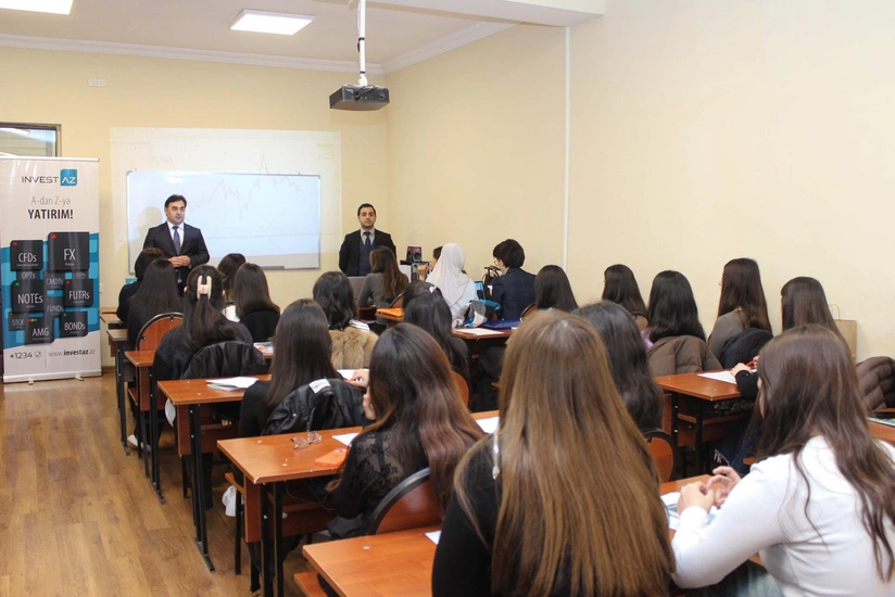 InvestAZ və Bakı Avrasiya Universiteti investisiya və kriptovalyuta bazarı üzrə seminar təşkil edib