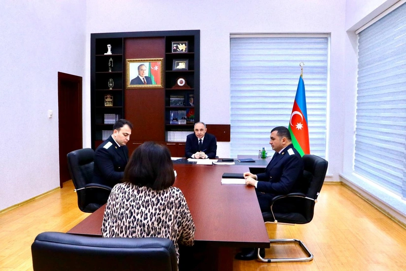 Baş prokuror Sumqayıtda vətəndaşları qəbul edib