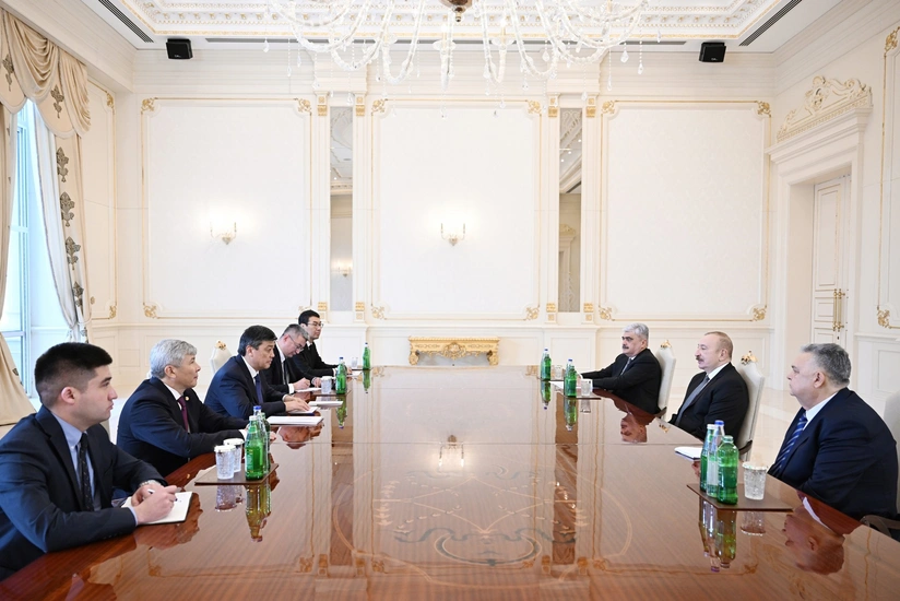 President Ilham Aliyev received delegation from Kyrgyzstan